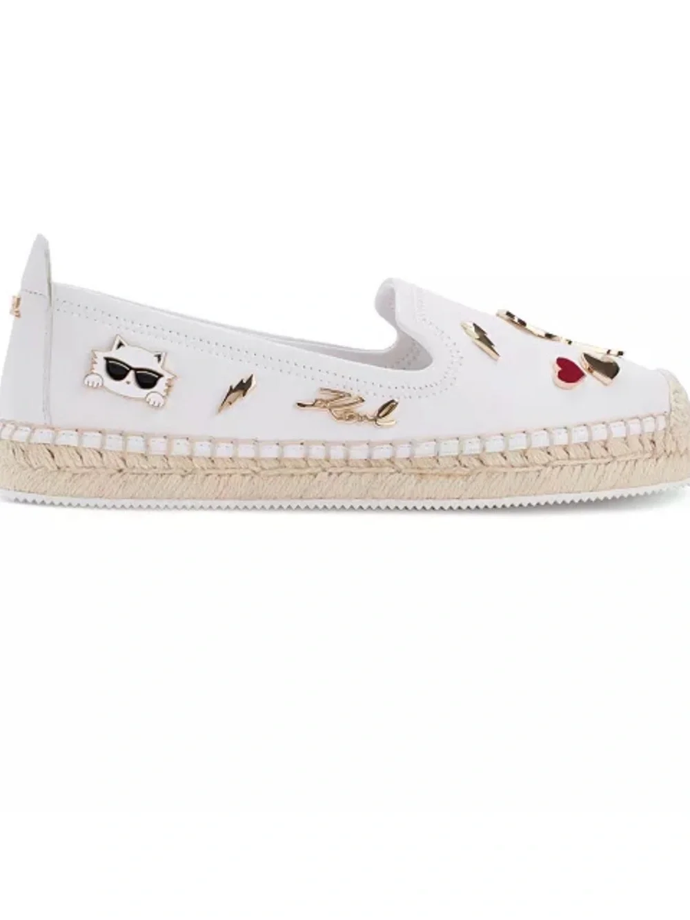 Karl Lagerfeld - Michaela Slip-On Espadrille with Decorative Charms
